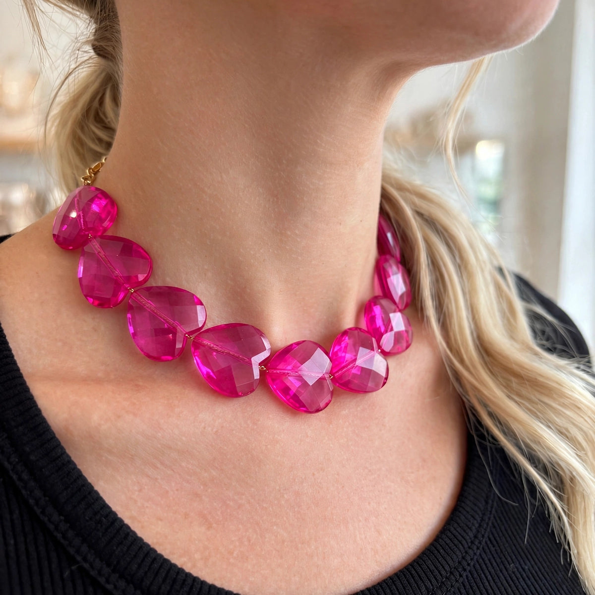 The Heart Crystal Necklace