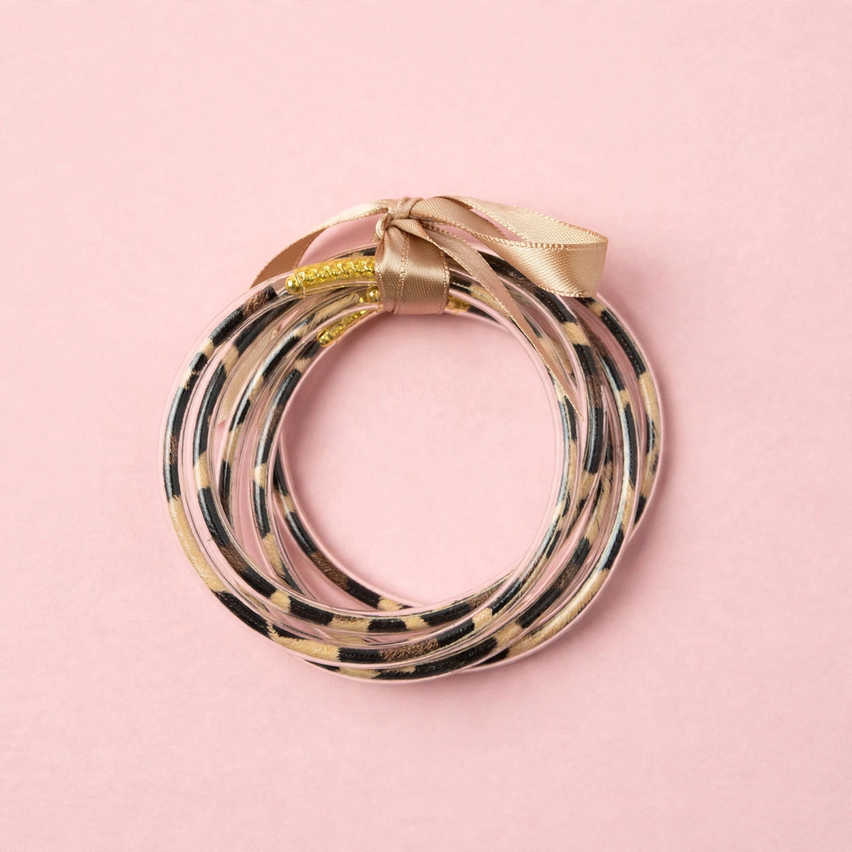 The Leopard Bangles set