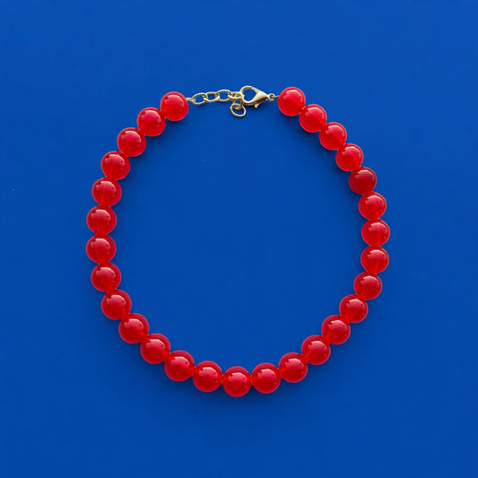 The Cherry Candy Bead Necklace