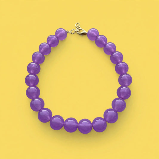 The Grape Candy Bead Necklace