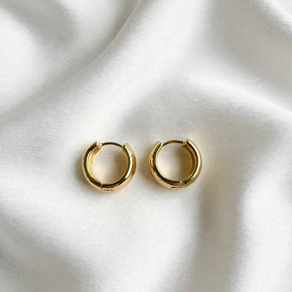 The Sarah Huggie hoops